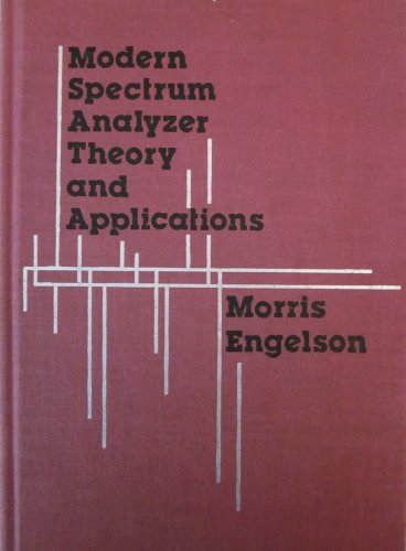 9780890061503: Modern spectrum analyzer theory and applications