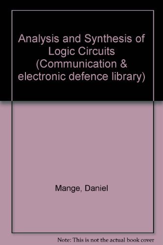 9780890061886: Analysis and Synthesis of Logic Systems