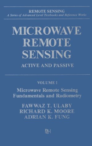 Stock image for Microwave Remote Sensing : Fundamentals and Radiometry for sale by Better World Books: West