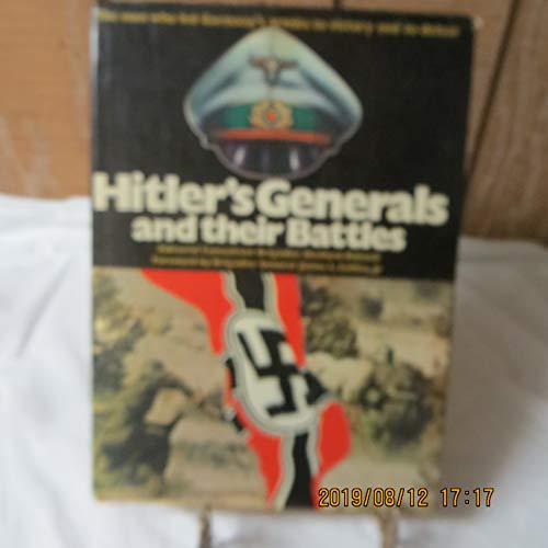 Imagen de archivo de Hitler's Generals and Their Battles a la venta por Half Price Books Inc.