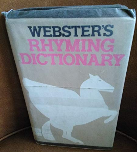 Webster's Rhyming Dictionary (9780890093658) by Webster