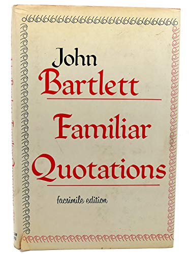 9780890095287: A Collection of Familiar Quotations