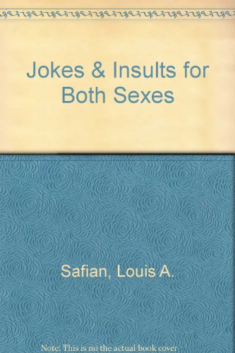 Stock image for Jokes and Insults for Both Sexes for sale by Wonder Book