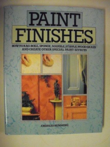 9780890099094: Paint Finishes