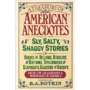 Stock image for Treasures of American Anecdotes for sale by Better World Books: West