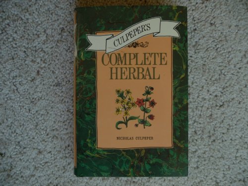 Beispielbild fr Culpeper's Complete Herbal zum Verkauf von HPB Inc.