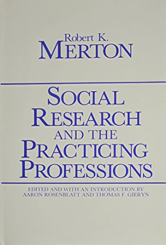 

Social research and the practicing professions