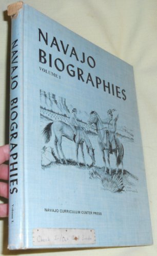 Stock image for Navajo Biographies: Volume I. for sale by Grendel Books, ABAA/ILAB
