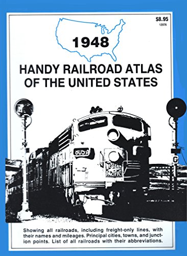 9780890240892: 1948 Handy Railroad Atlas of the United States