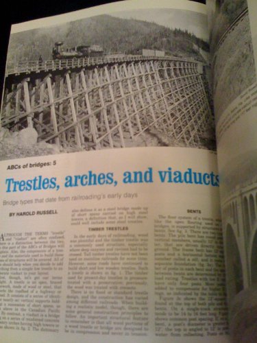 Beispielbild fr Model Railroad Bridges Trestles: A Guide to Designing and Building Bridges for Your Layout (Model Railroad Handbook, 33) zum Verkauf von Goodwill Books