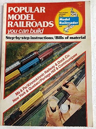 Imagen de archivo de Popular Model Railroads You Can Build a la venta por Thomas F. Pesce'
