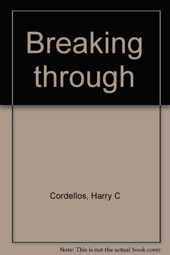 Stock image for Breaking through for sale by Bank of Books