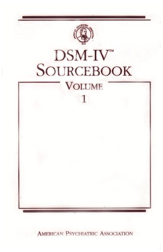 9780890420652: Dsm-IV Sourcebook: 1