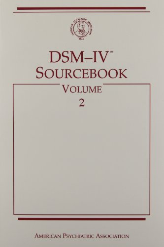 Imagen de archivo de DSM-IV Sourcebook a la venta por Better World Books