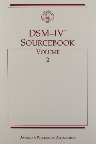 9780890420713: DSM-IV Sourcebook: v. 2