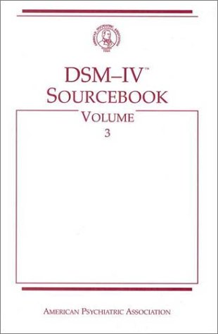 Stock image for DSM-IV Sourcebook for sale by Better World Books