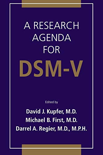 Beispielbild fr A Research Agenda for DSM-V zum Verkauf von HPB-Red