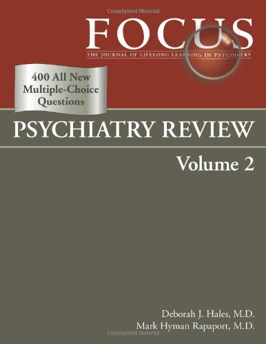 Imagen de archivo de Focus Psychiatry Review a la venta por Blue Vase Books