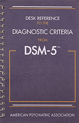9780890425565: Desk Reference to the Diagnostic Criteria From DSM-5
