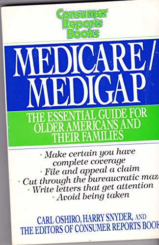Beispielbild fr Medicare/Medigap: The Essential Guide for Older Americans and Their Families zum Verkauf von SecondSale