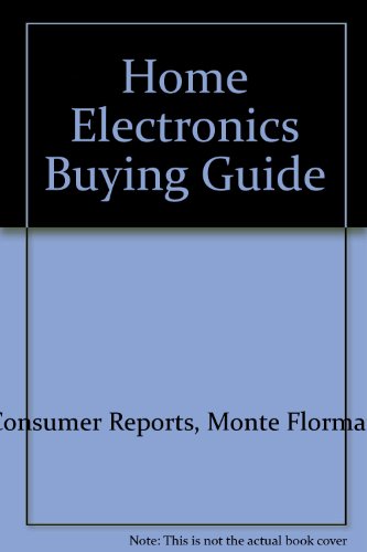 Stock image for Home Electronics Buying Guide for sale by Robinson Street Books, IOBA