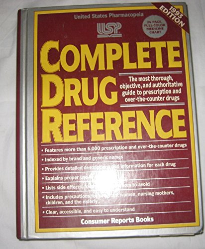 Stock image for Complete Drug Reference (Consumer Drug Reference) for sale by HPB-Red