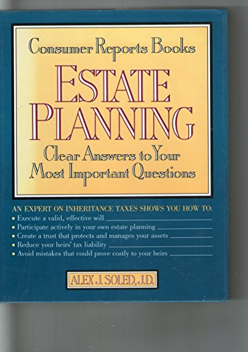Stock image for Estate Planning: Easy Answers to Your Most Important Questions for sale by ThriftBooks-Atlanta