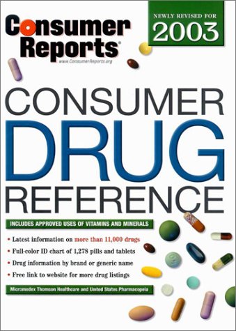 Imagen de archivo de Consumer Drug Reference 2003 a la venta por HPB-Red