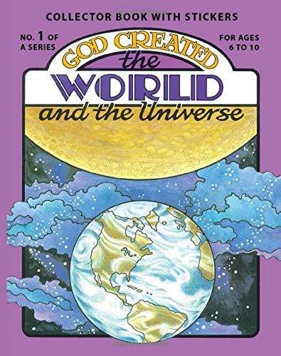 Stock image for God Created the World and the Universe (Sticker and Coloring Book) for sale by Orion Tech