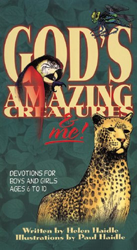 Imagen de archivo de God's Amazing Creatures & Me! Devotions for Boys and Girls Ages 6 to 10 (Devotions for Boys and Girls Ages 6-10) a la venta por BooksRun