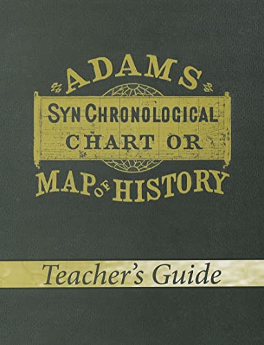 Beispielbild fr Adam's Chart of History Teacher's Guide zum Verkauf von GF Books, Inc.