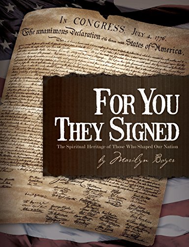 Stock image for For You They Signed: The Spiritual Heritage of Those Who Shaped Our Nation for sale by mercurious books