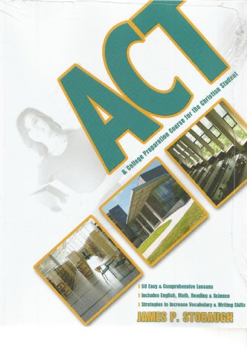 Imagen de archivo de ACT & College Preparation Course for the Christian Student a la venta por SecondSale