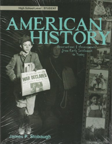 Imagen de archivo de American History (Teacher Guide) a la venta por SecondSale