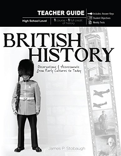 9780890516454: British History: Observations & Assessments from Creation to the Middle Ages: High School Level: Observations & Assessments from Early Cultures to Today