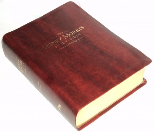 Imagen de archivo de Henry Morris Study Bible (Leather) a la venta por CitiRetail