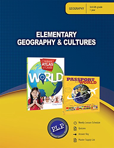 Imagen de archivo de Elementary Geography & Cultures Parent Lesson Planner a la venta por SecondSale