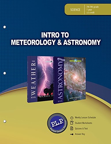 9780890518670: Intro to Meteorology & Astronomy Parent Lesson Planner