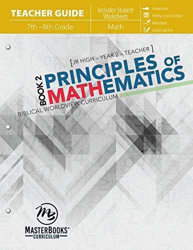 

Principles of Mathematics Book 2 (Teacher Guide)