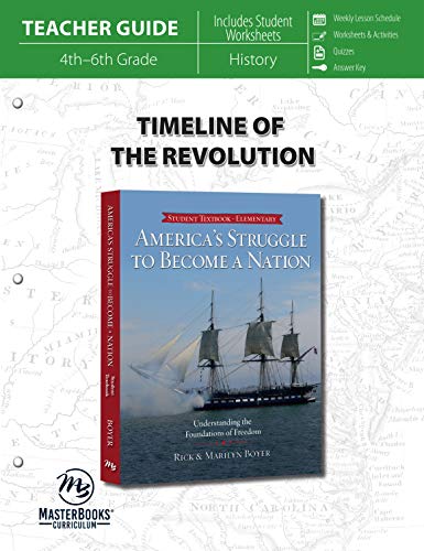 9780890519110: Timeline of the Revolution (Teacher Guide): For Use With America's Struggle to Become a Nation