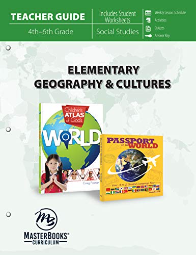 Imagen de archivo de Elementary Geography & Cultures Teacher Guide a la venta por HPB-Red