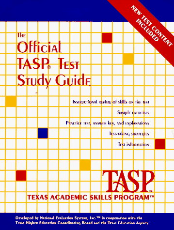 Imagen de archivo de The Official TASP Test Study Guide a la venta por Jenson Books Inc