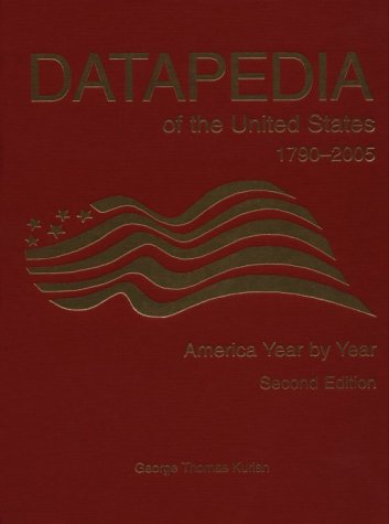 Imagen de archivo de Datapedia of the United States, 1790-2005: America Year by Year a la venta por Ground Zero Books, Ltd.