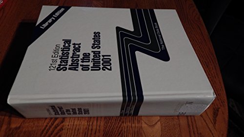 Statistical Abstract of the United States 2001: The National Data Book Enlarged Print Library Edition (Statistical Abstract of the United States Enlarged Print Edition (Library Edition)) (9780890595770) by Bernan Press