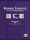 Beispielbild fr Business Statistics of the United States, 2002 zum Verkauf von Better World Books