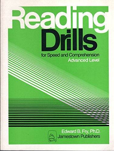 9780890610398: Reading Drills for Speed and Comprehension