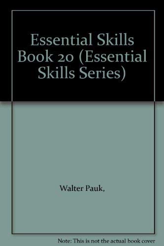 Stock image for Essential Skills Book 20 (Essential Skills Series) for sale by Better World Books: West