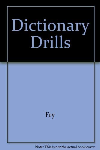 Stock image for Dictionary Drills: Lessons & Exercises For Mastering Dictionary Skills, Levels G-J With Accompanying Softcover American Heritage Dictionary Of The English Language (1980 Copyright) for sale by ~Bookworksonline~