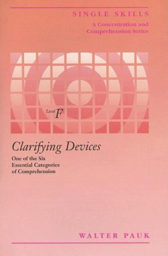 Stock image for Single Skill: Clarifying Devices: Reading Level 6/f for sale by Ergodebooks