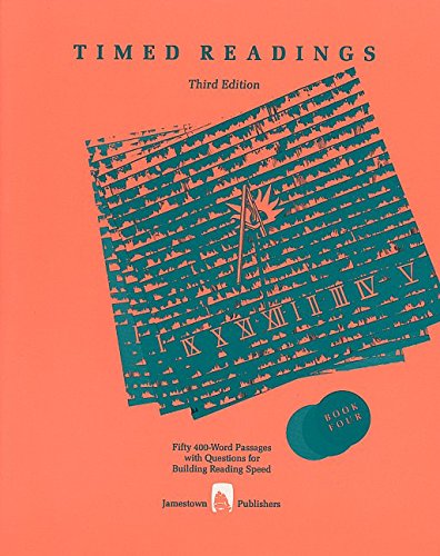 Imagen de archivo de Timed Readings: Book One: Fifty 400-Word Passages with Questions for Building Reading Speed a la venta por ThriftBooks-Dallas